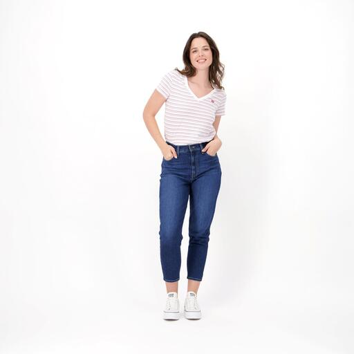 Calça jeans Levi's Mom Hi Waist