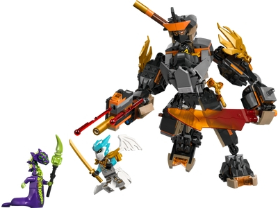 LEGO Cole's missiemecha en draak Zane (71854)