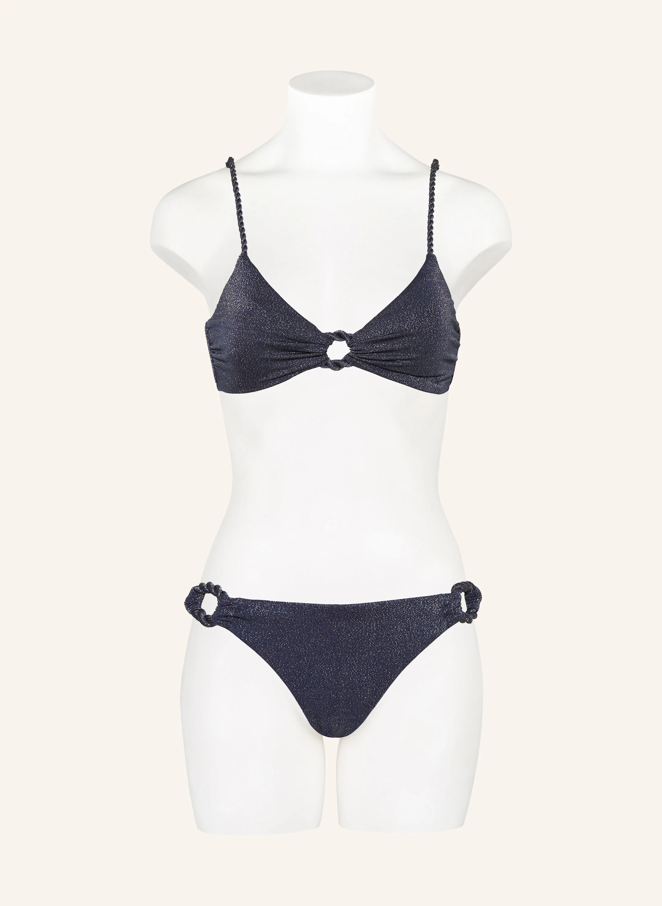 SEAFOLLY Bralette-Bikini-Top POOLSIDE mit Glitzergarn
