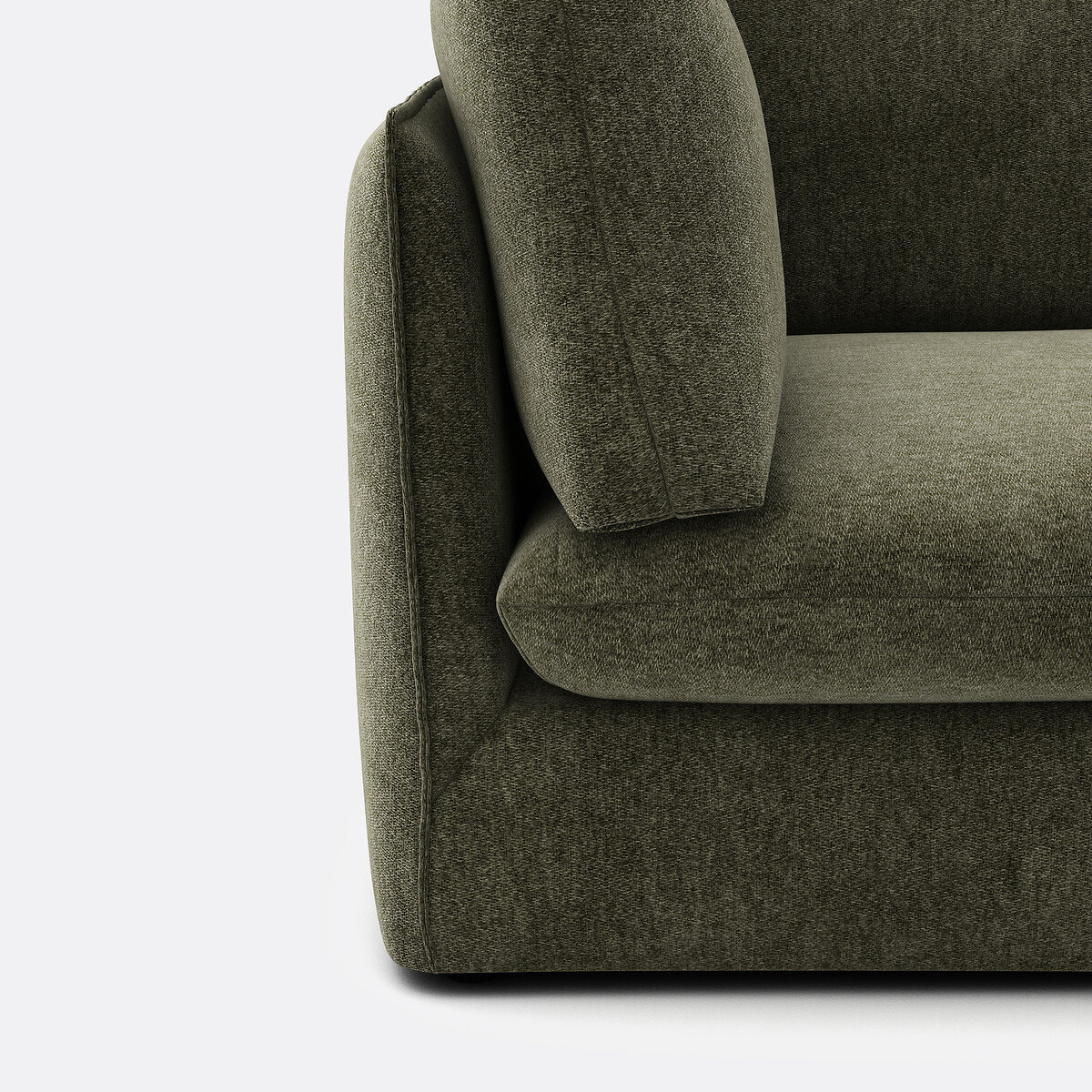 LA REDOUTE INTERIEURS<br>Canto modular, poliéster mosqueado, Malo