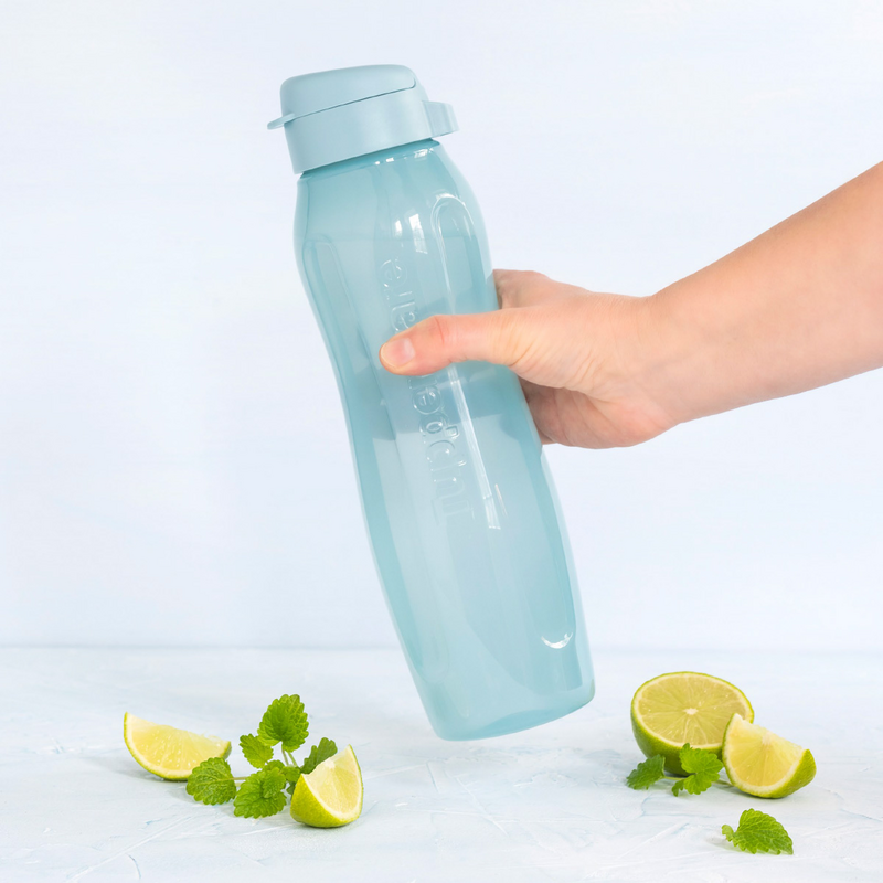 EcoEasy II 1L türkis Die Trinkflasche der neuen Generation
