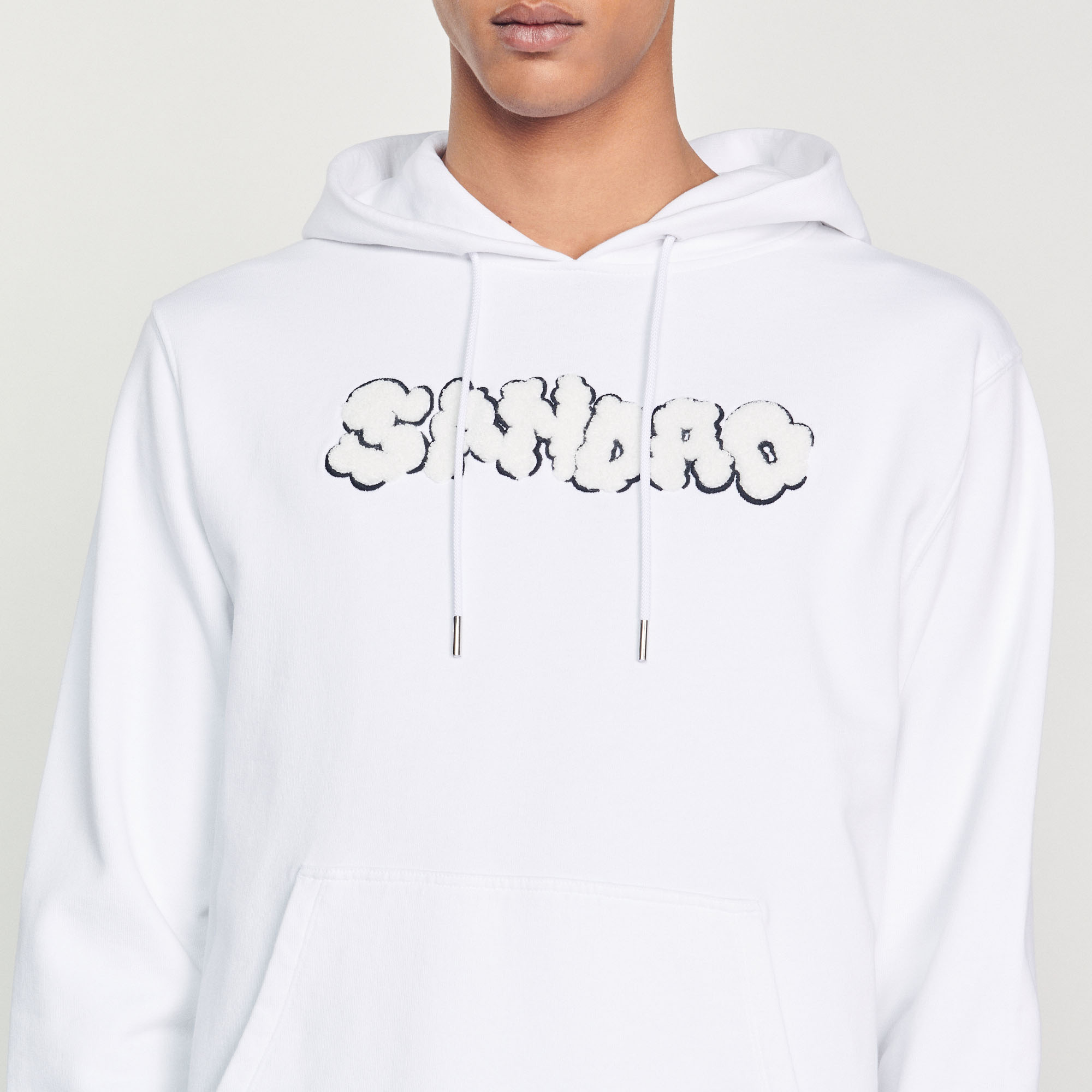 Hoodie brode Sandro