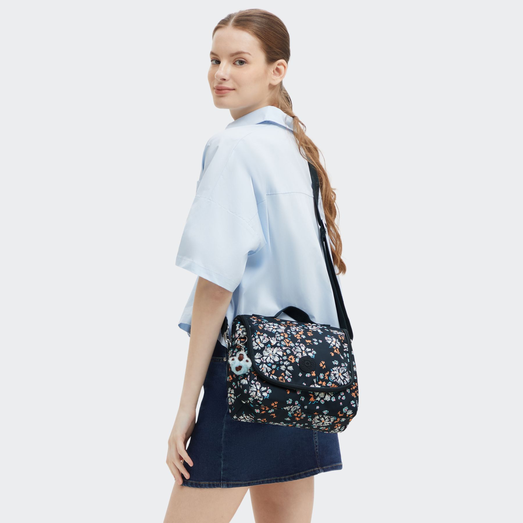 NEW KICHIROU Grand Sac Repas Isotherme avec Manchon pour Valise - Flower Field