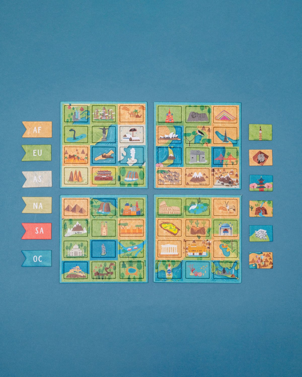Brettspill Barn 8år+ – Lærerikt & Flere Spillnivåer | Wonderful World