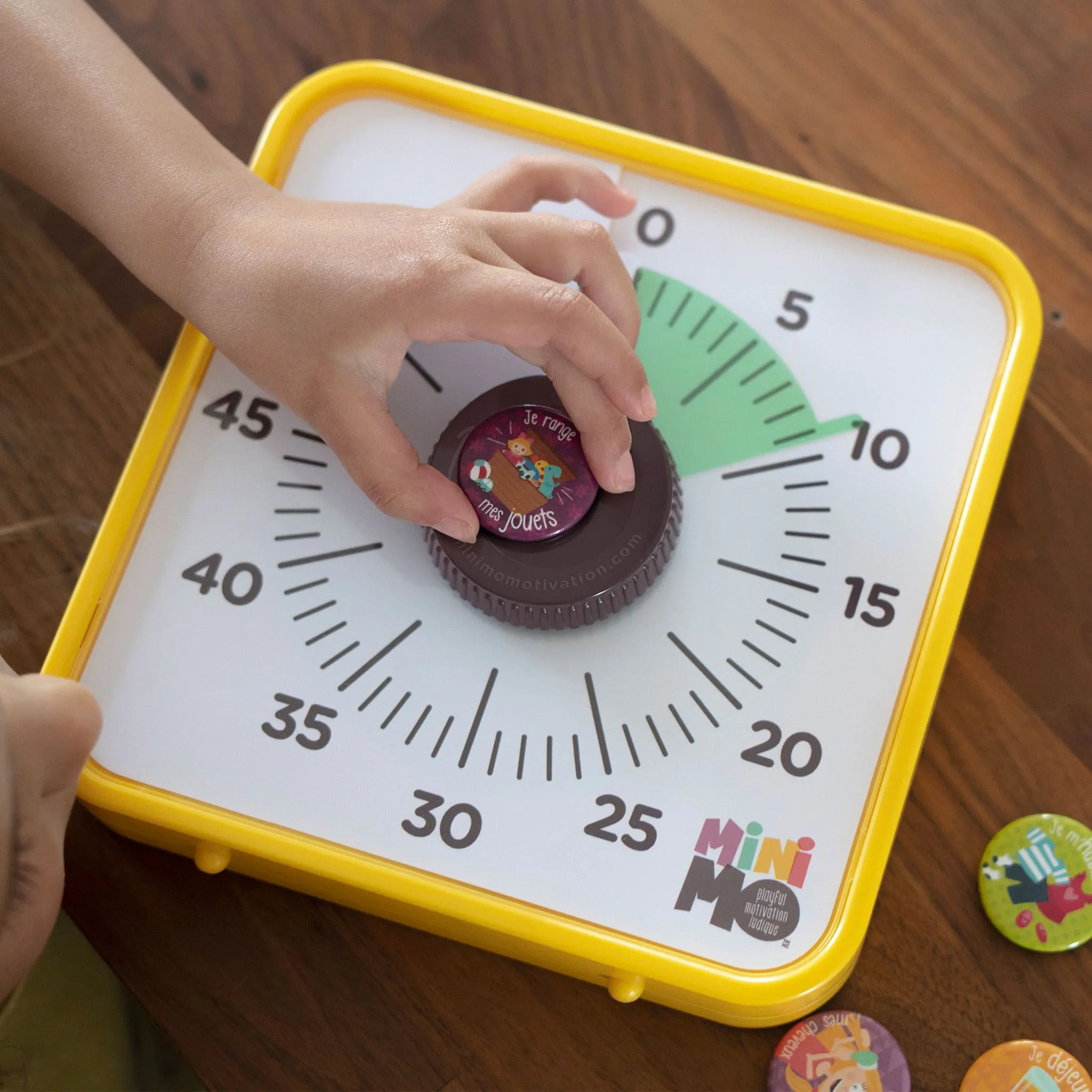 Minimo Minuteur Visuel Magnétique avec Sons