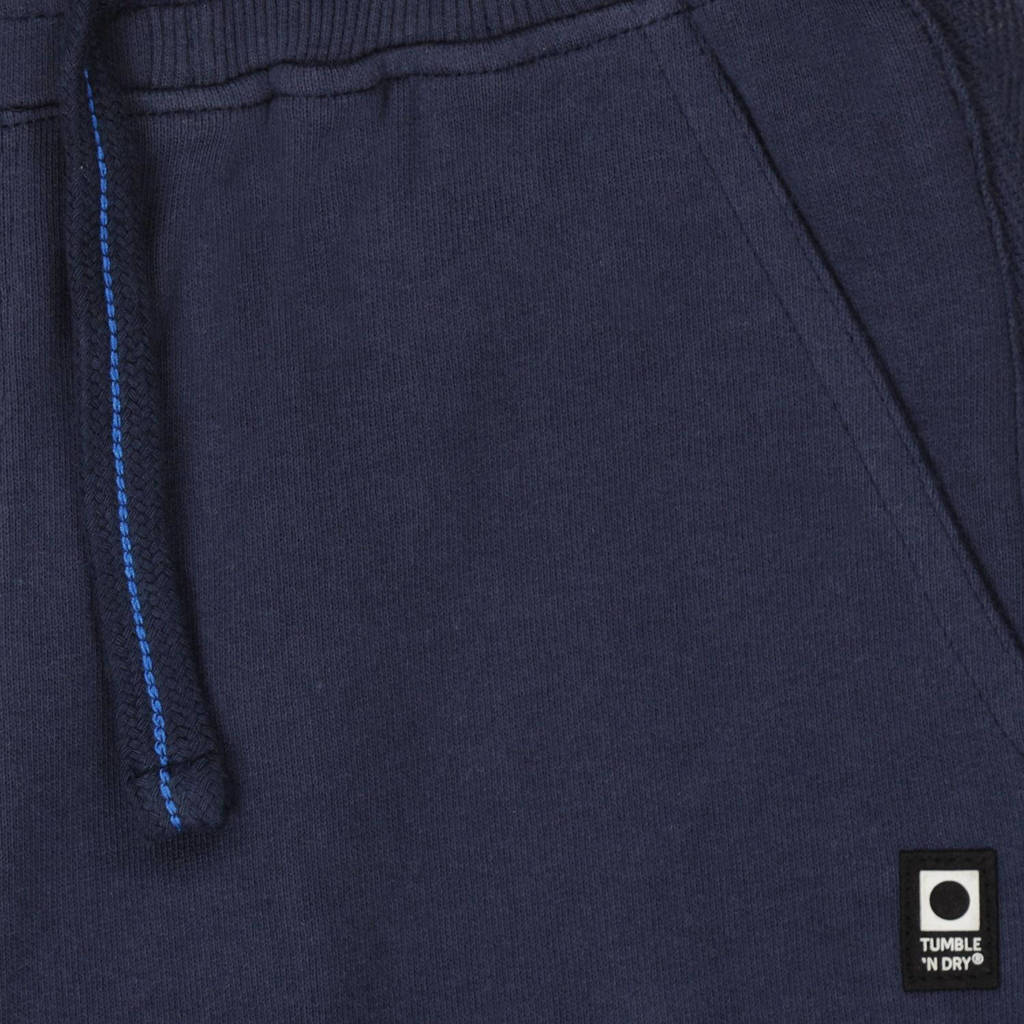 Tumble 'n Dry regular fit sweatshort San Rafael navy blauw