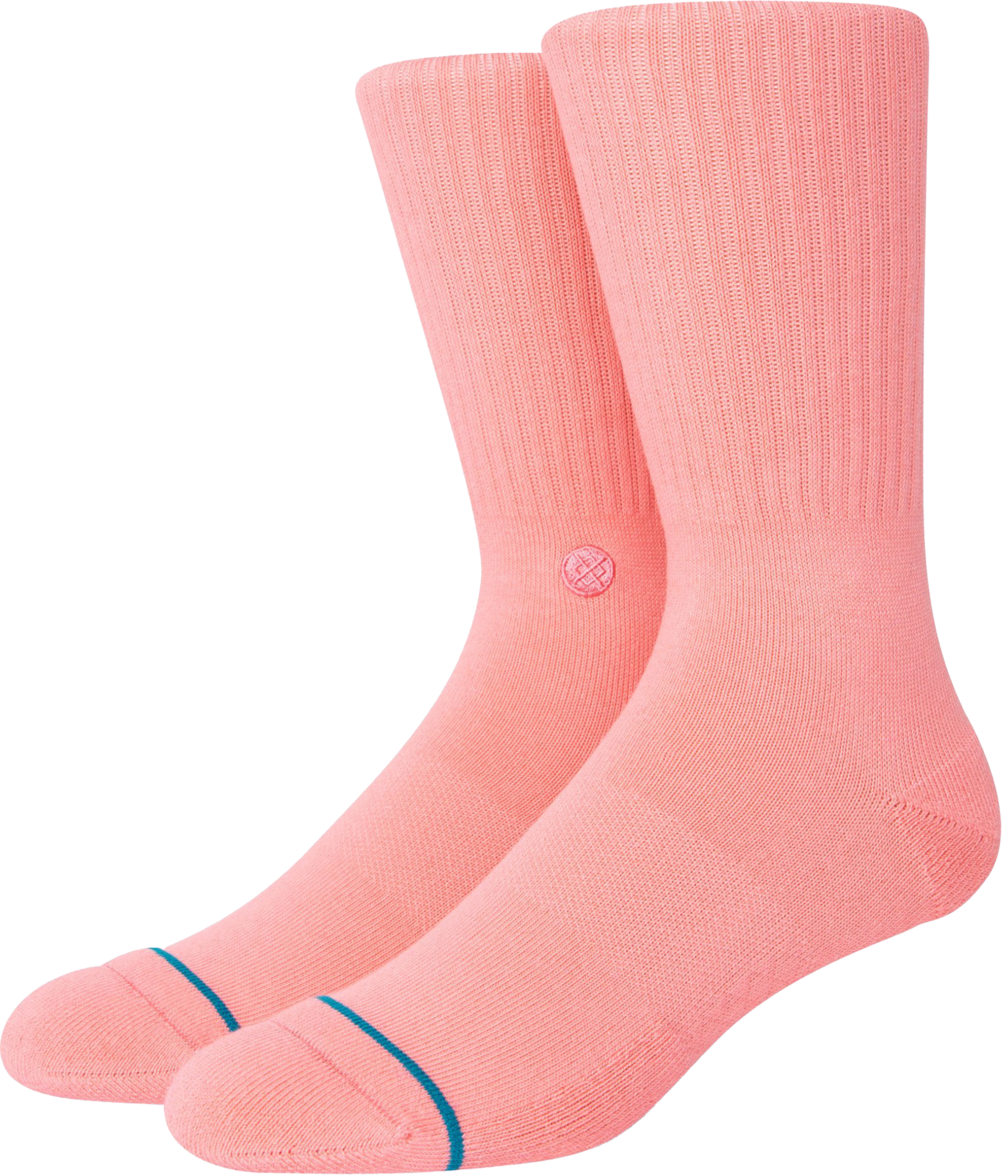 Stance Uncommon Solids Icon Socks Pink
