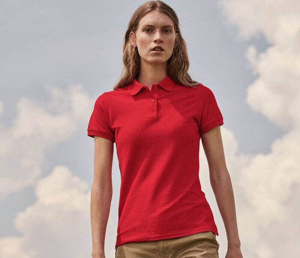 Fruit of the Loom SC281 - Polo Élégant Femme en Maille Piquée