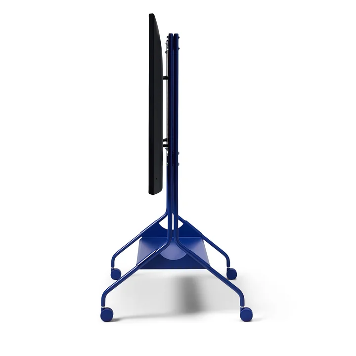 Pedestal - Moon Rollin' Tall TV Ständer, 44 - 70 Zoll, chrome