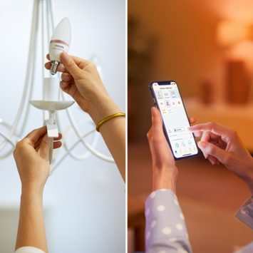 Philips smart led kaar E14 40 watt dimbaar