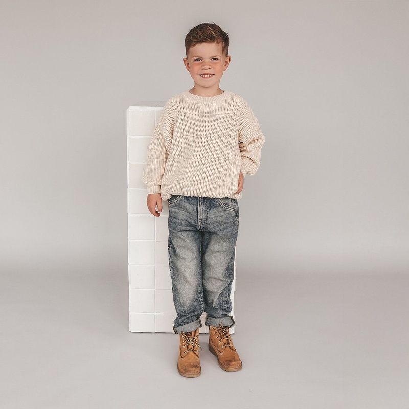 Your Wishes - Denim Worker Jeans - Lichtblauw - Broek