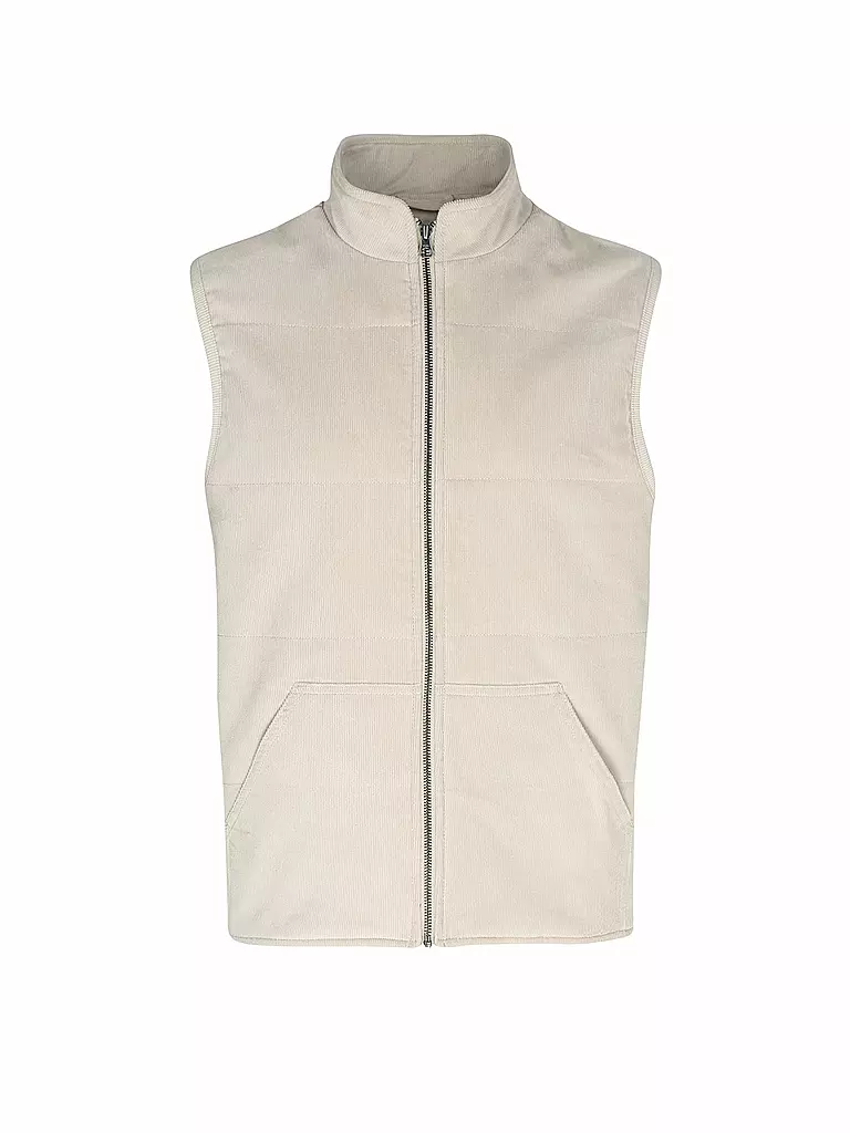 KNOWLEDGE COTTON APPAREL Gilet RAILS  beige