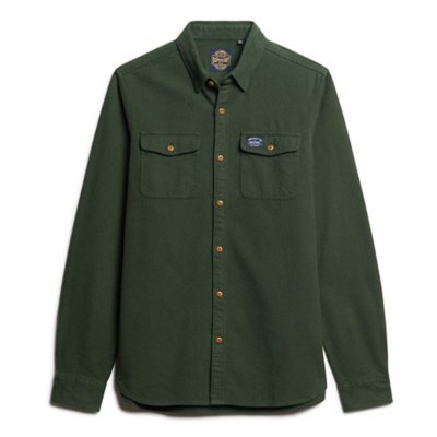 Chemise à manches longues homme Traiman Flannel SUPERDRY