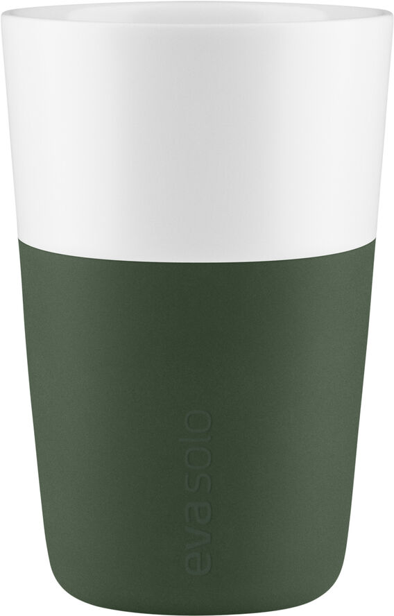 Eva Solo 2 Cafe Latte-krus Emerald green Emerald green