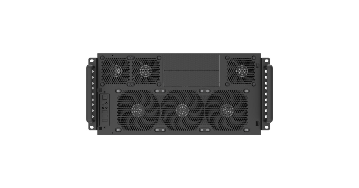 SilverStoneRM53-502 rack behuizing  (Zwart)