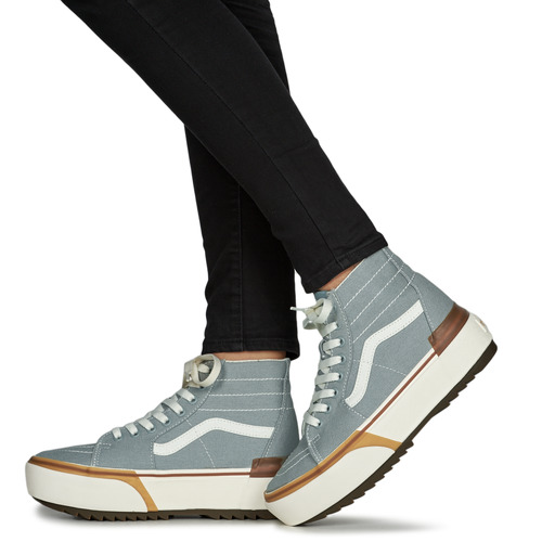 Vans - SK8-HI TAPERED STACKED - Bleu