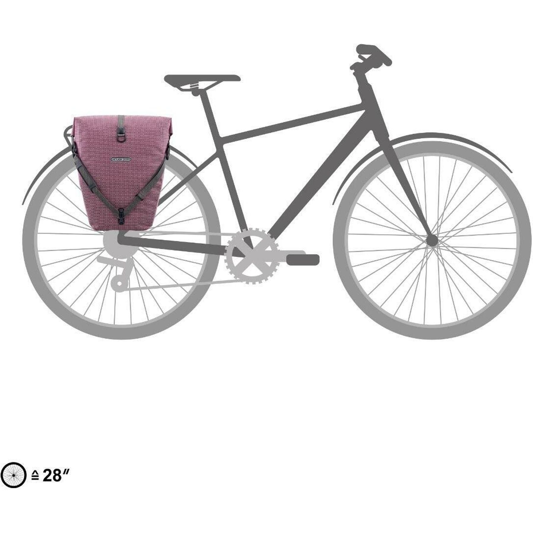 Ortlieb Back-Roller Urban Enkele Fietstas