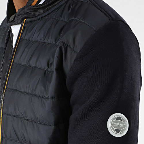 Veste Zippée Bleu Marine