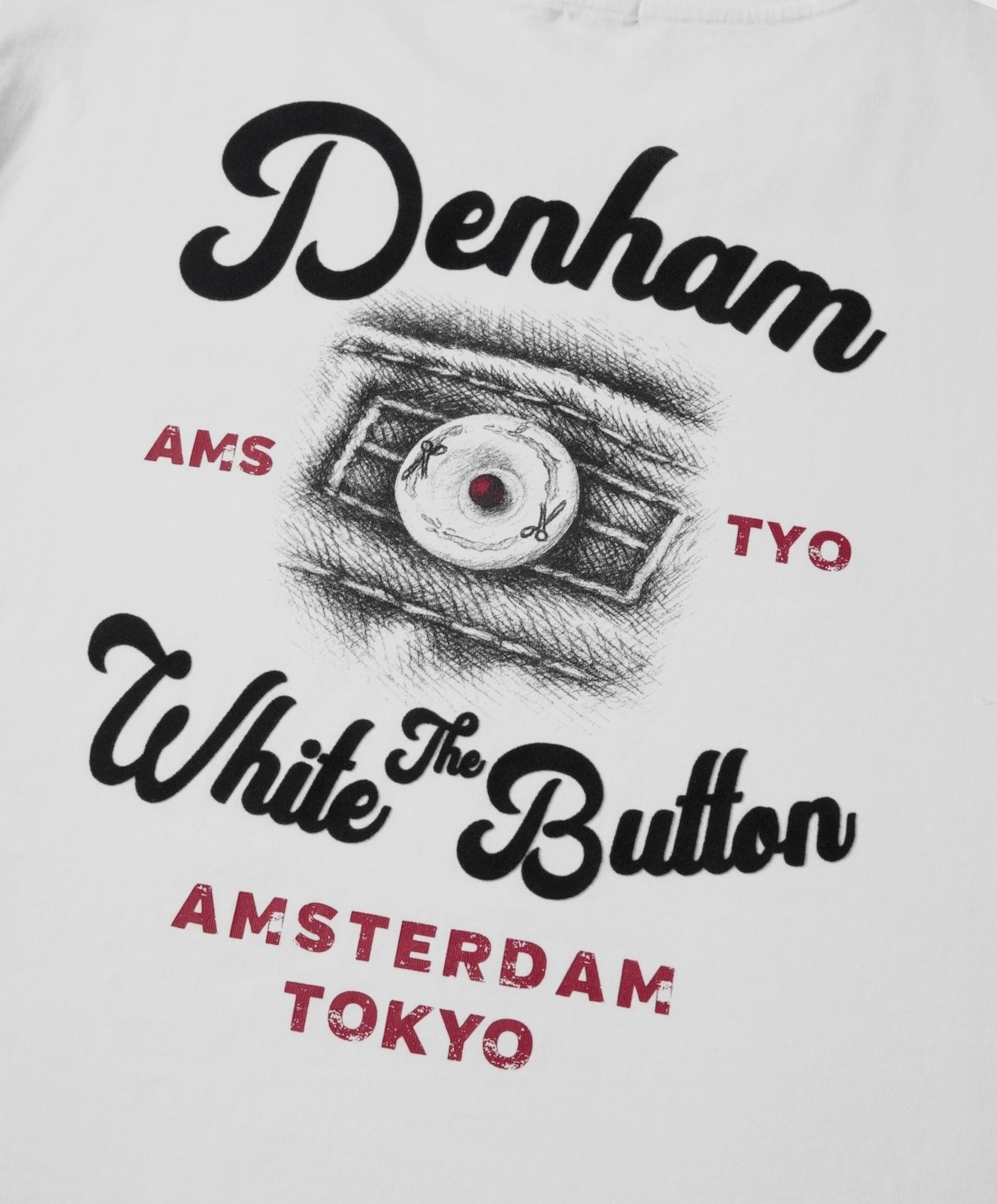 Denham Heren T-shirt wit