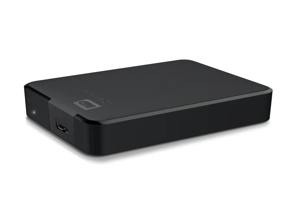 WD Elements Portable WDBHJS0060BBK - Harddisk - 6 TB - ekstern (bærbar) - USB 3.1 Gen 1 - sort