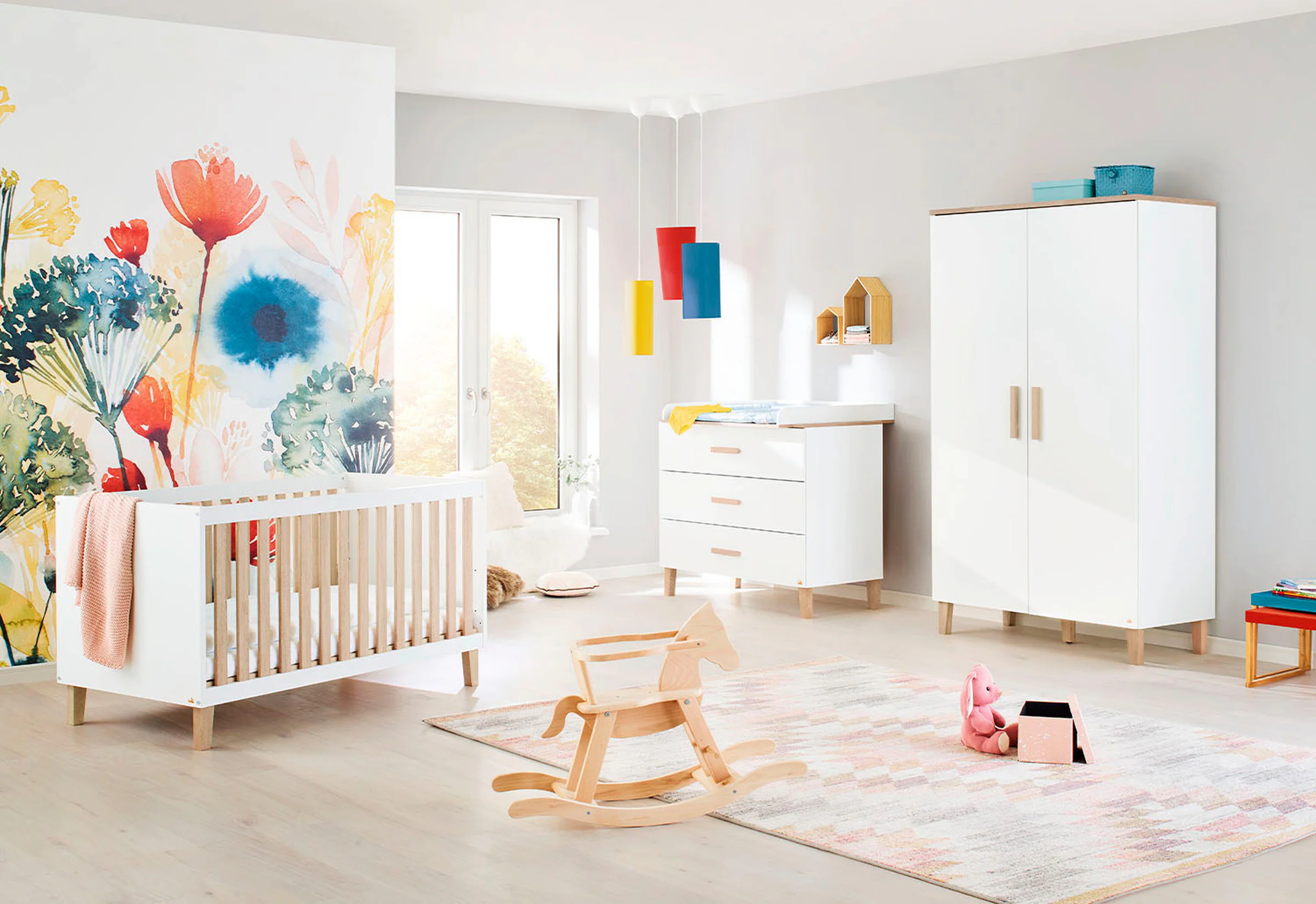 Pinolino Kinderzimmer-Set „Lumi” breit, 3-tlg.