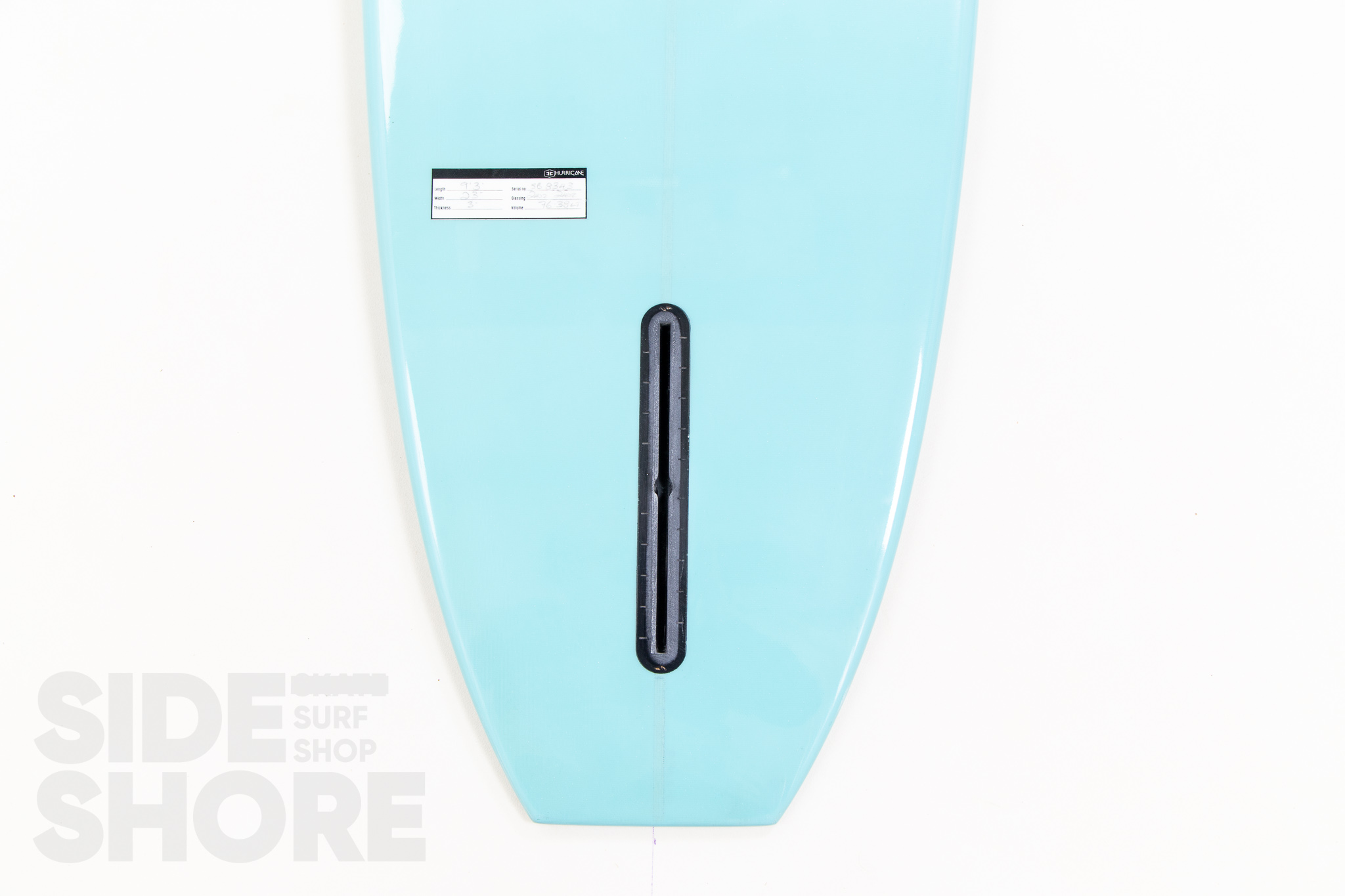 HURRICANE 9'3 Classic Longboard - Polish & Volan Uni - Single US Box Gris