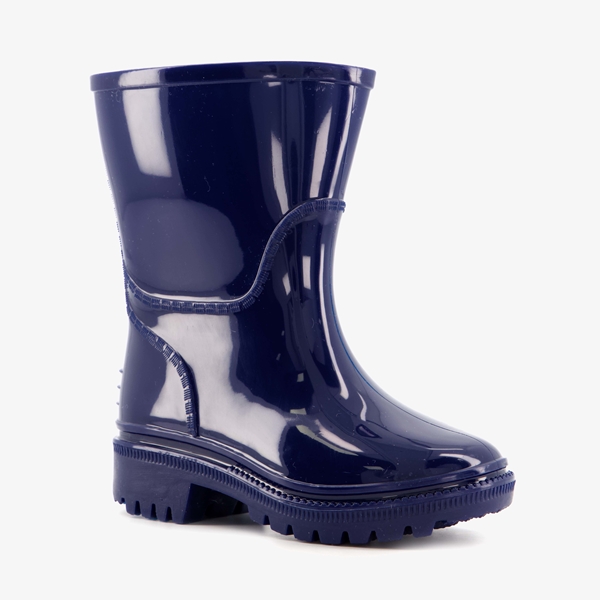Blauwe kinder regenlaarzen