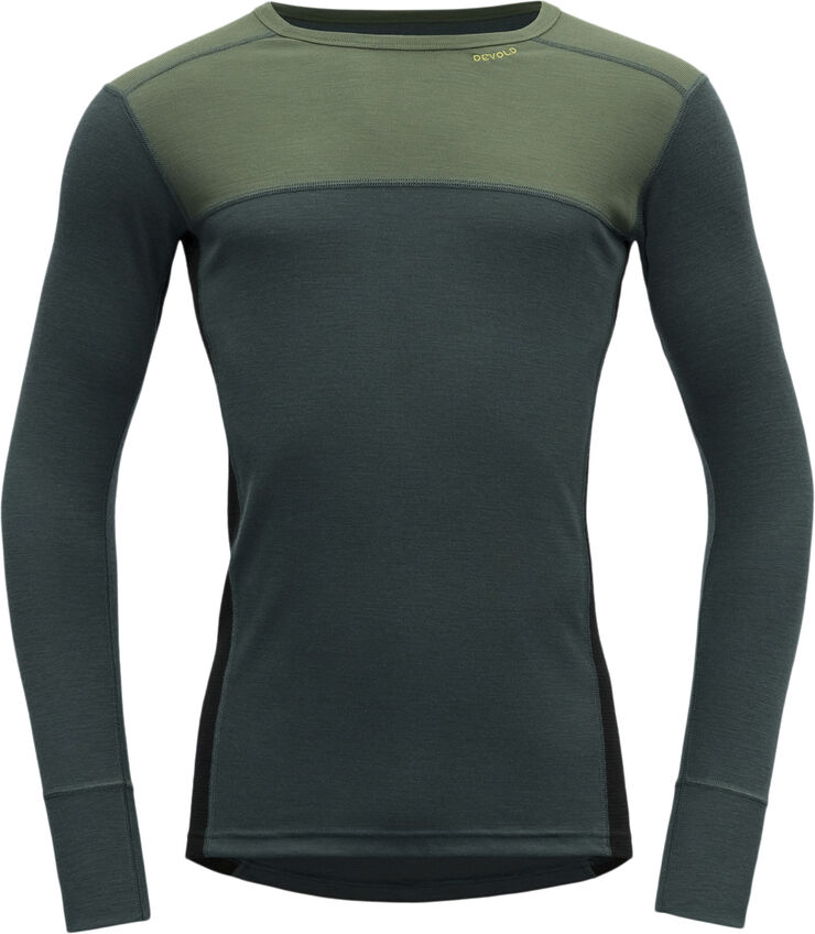 Devold Devold Lauparen Merino 190 trøje, herre Grøn