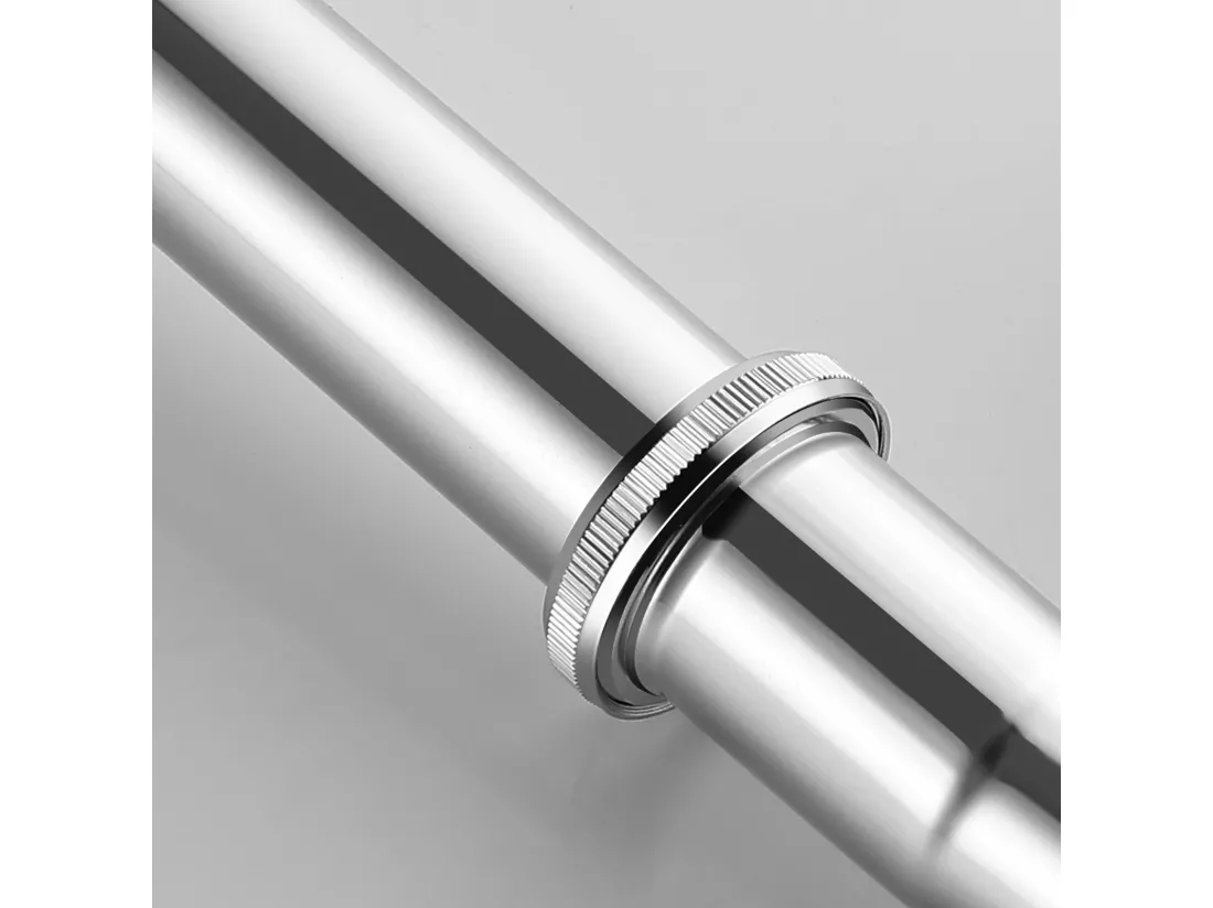AuraLum Max Siphon de Lavabo Tube Universel Diamètre de 32mm Siphon en Chromé Anti Odeur Lavabo Siphon Plomberie pour Cuisine Salle de Bain,EU Modèle