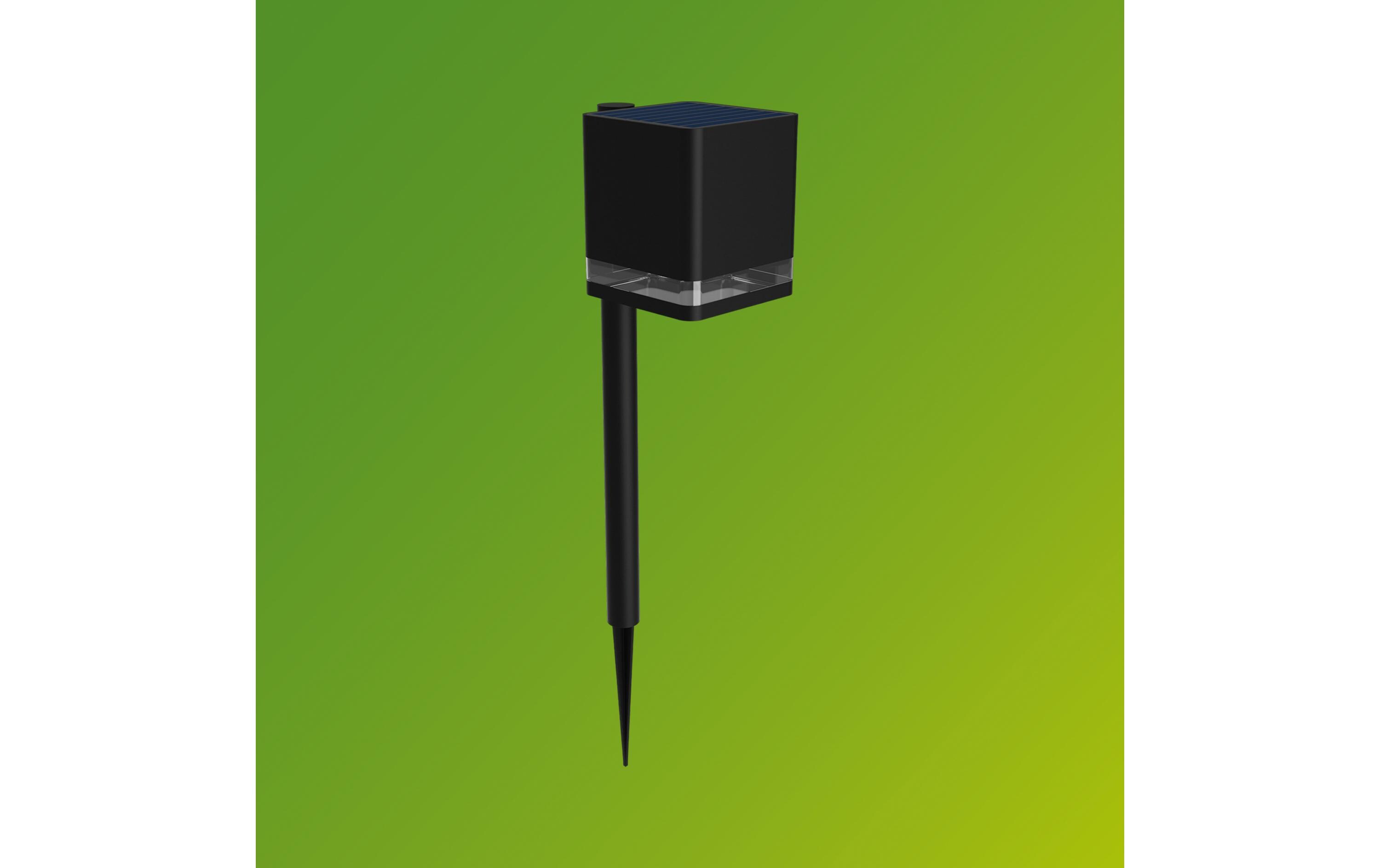 Virona Spiess Solar 1.8W 2700K schwarzPhilips 8720169386839 Aussenbeleuchtung Aussensockel-/Pfostenbeleuchtung Nicht austauschbare(s) Leuchtmittel LED