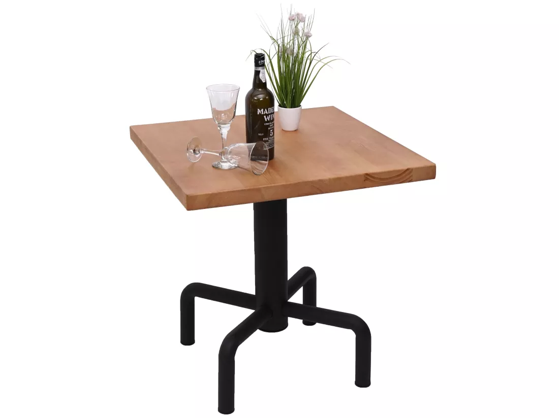 Table de bistrot MCW-G68, couleur naturelle