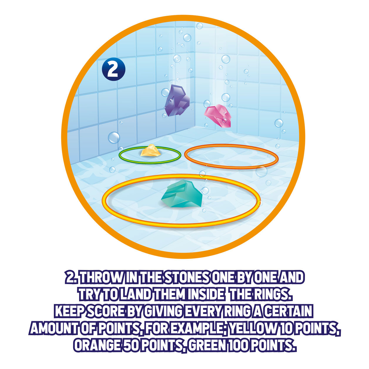 Splash Ringwerpspel Duiken