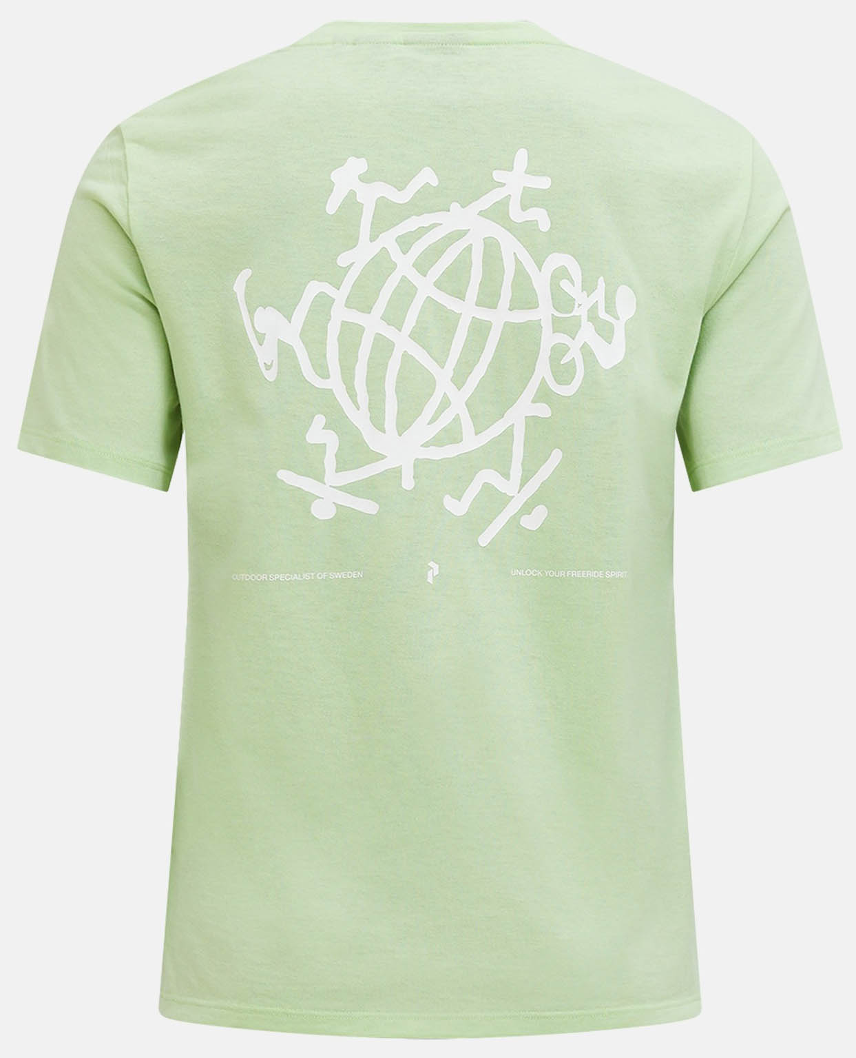 Explore Graphic Tee Dame Vivid Green