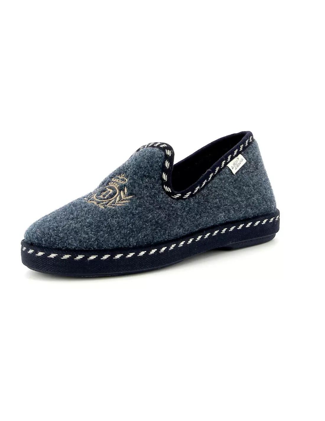 LA MAISON DE L ESPADRILLE 6850 - Pantoufles & chaussons Marine