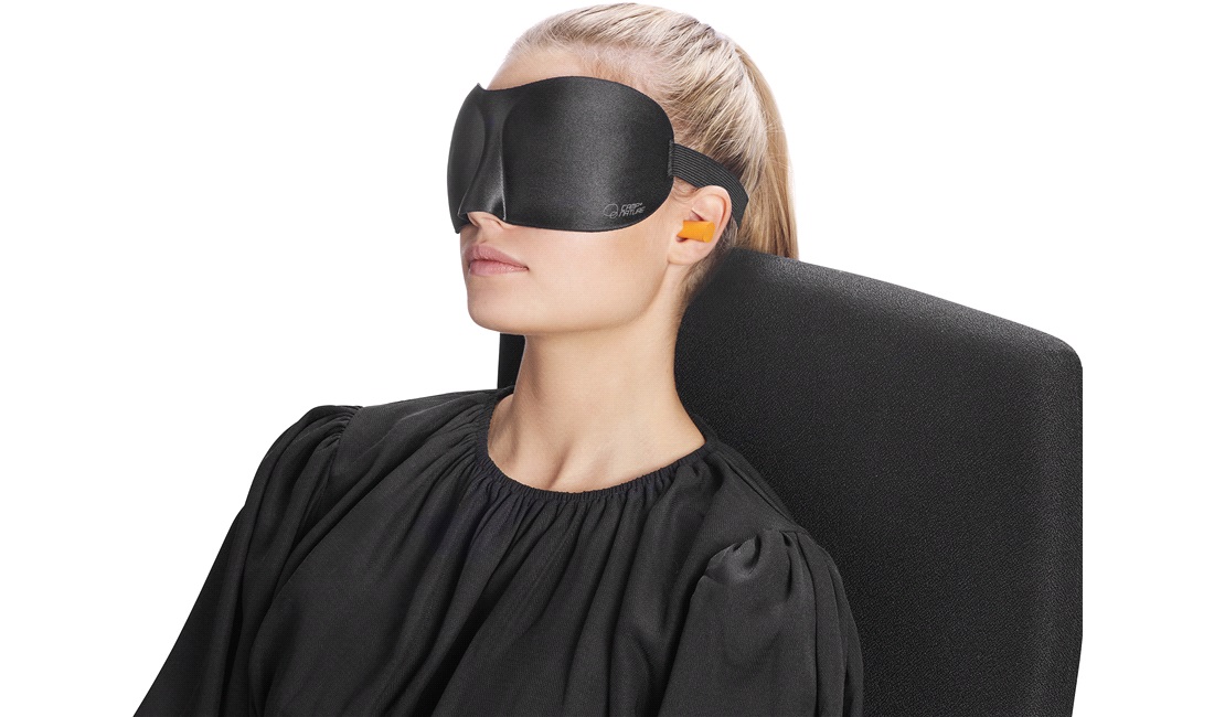 Komfort rejsesæt Sovemaske/Ørepropper