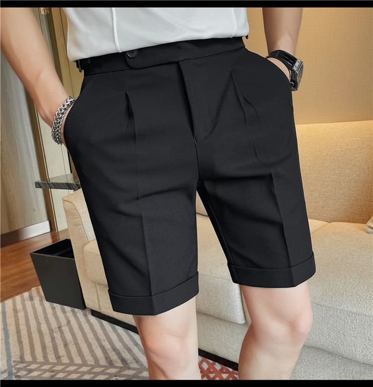 Deepwood - Mid Rise Effen Korte Jurk