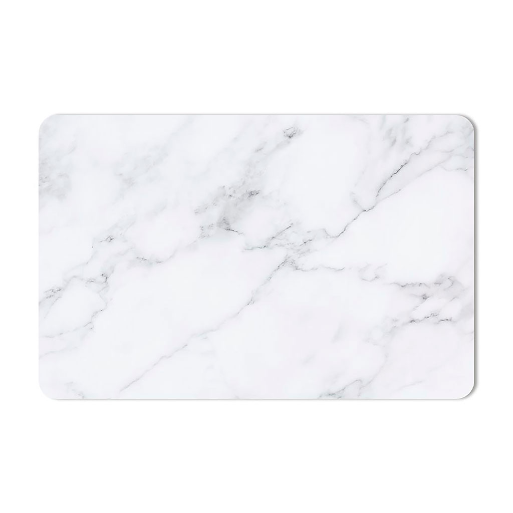 Set de table rectangulaire plastique MARBRE 43x28cm