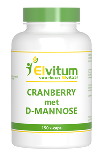 Elvitum Cranberry   D'Mannose Vegicaps 150CP