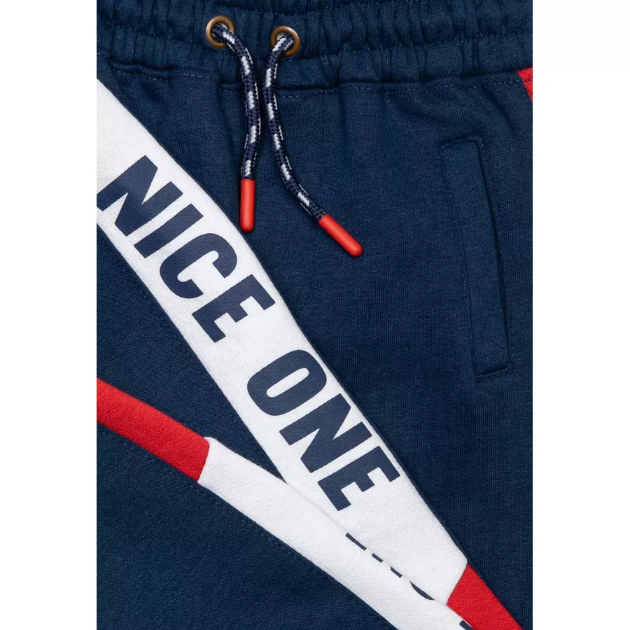 MINOTI Jogginghose BlauRotWeiß