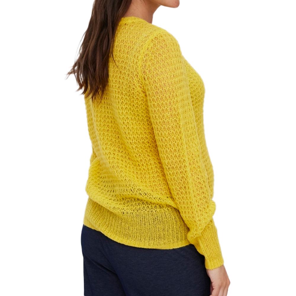 Vero Moda Maternity Pull de Grossesse Jaune Femme Vero Moda Maternity Taka Balloon