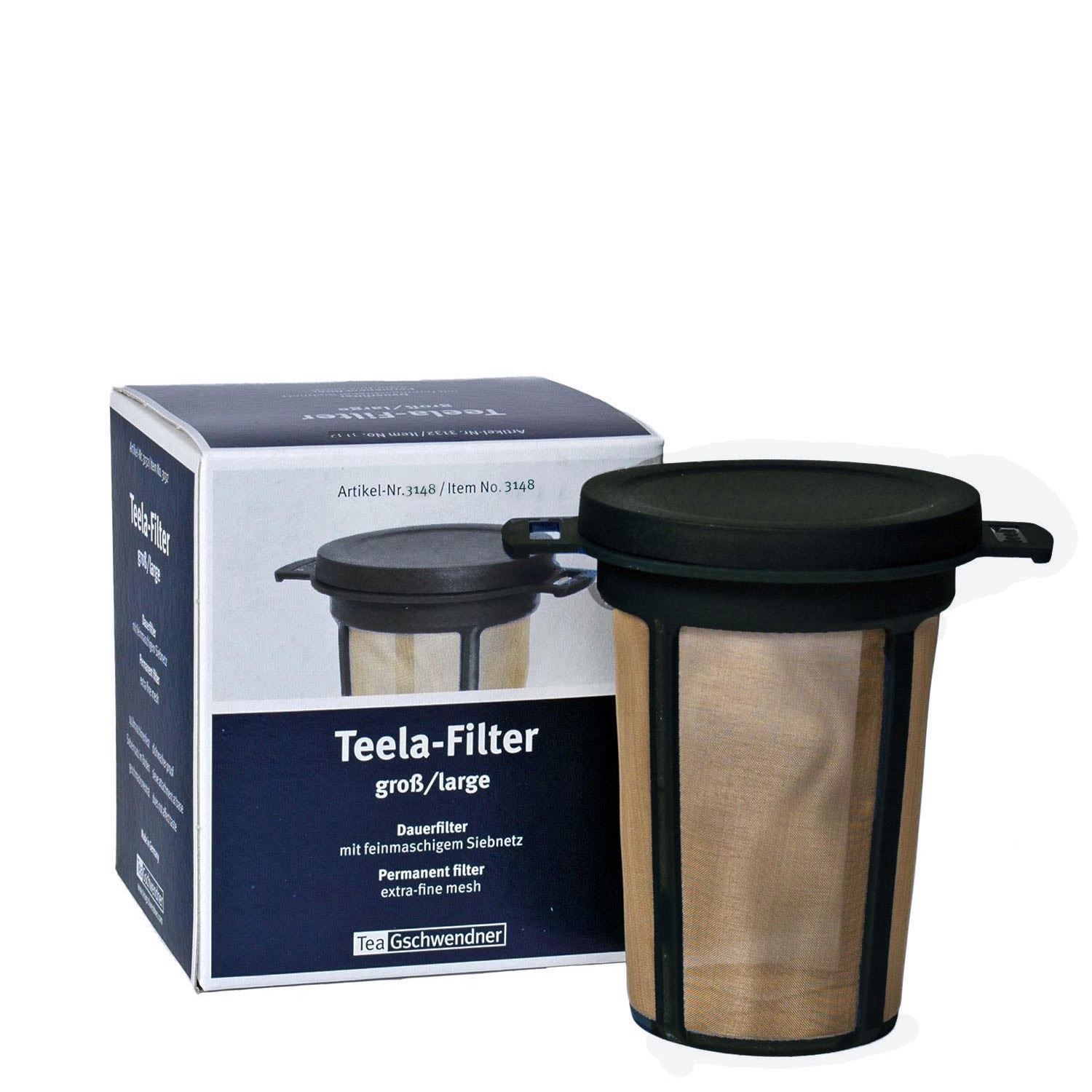 Teedauerfilter mit Deckel