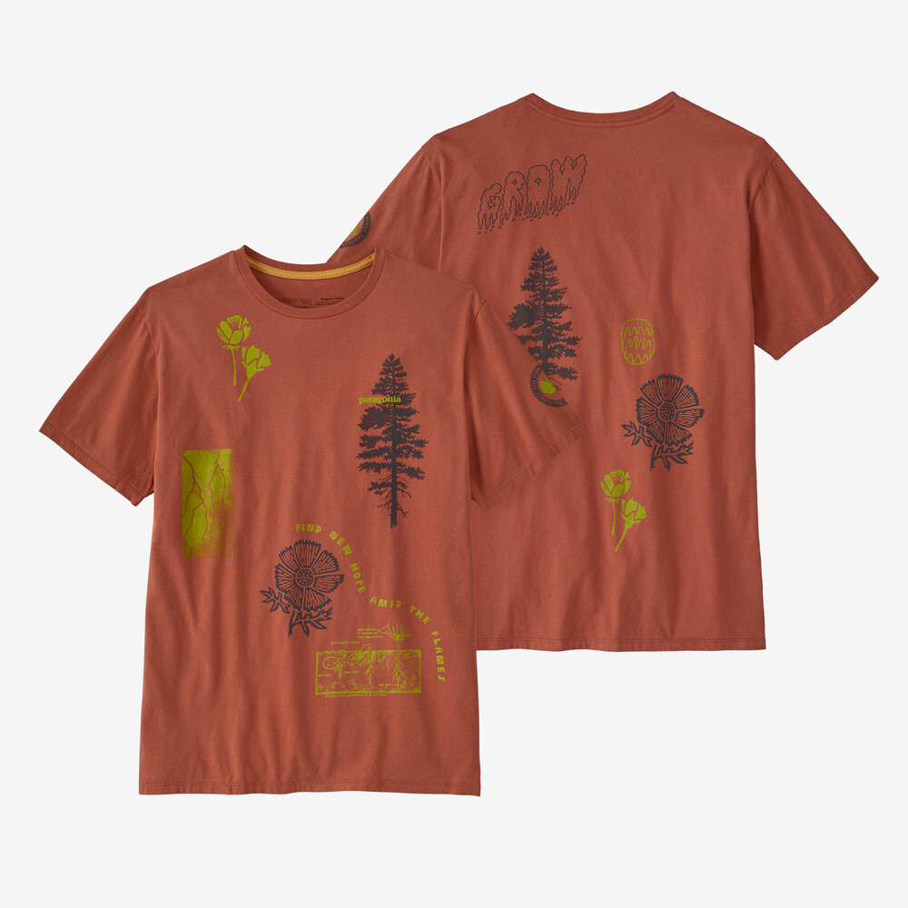 Pyrophyten Bio-Baumwoll-T-Shirt