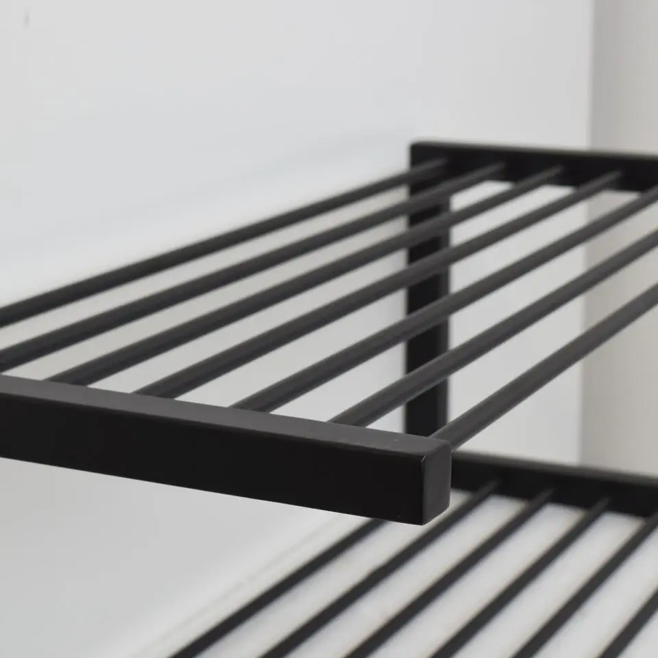 LOFT42 Hall wand schoenenrek - Metaal - Zwart
