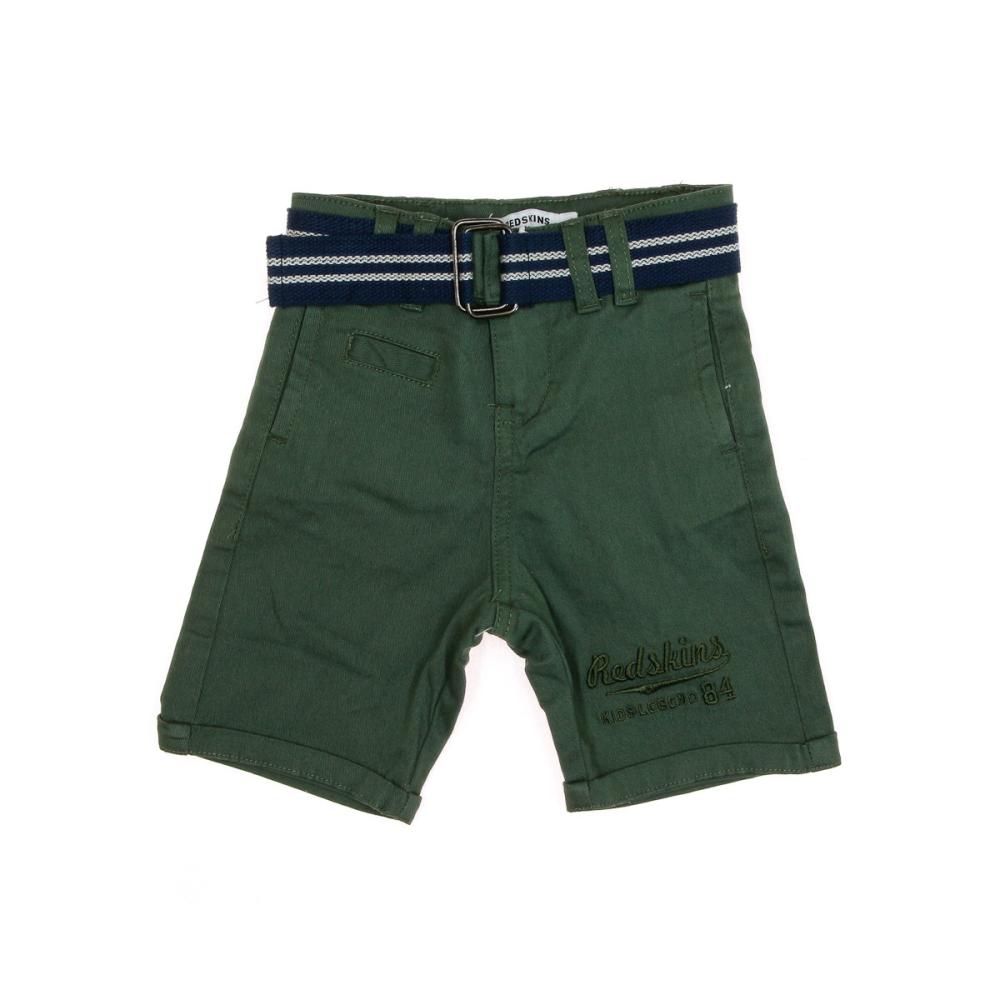 Redskins Short Kaki Enfant Redskins