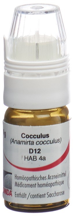 Omida Cocculus Glob 12 D mit Dosierhilfe 4 g