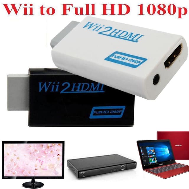INF Nintendo Wii til HDMI-adapter