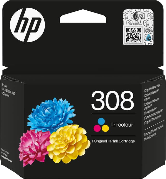 HP 308 blækpatron (tricolor)