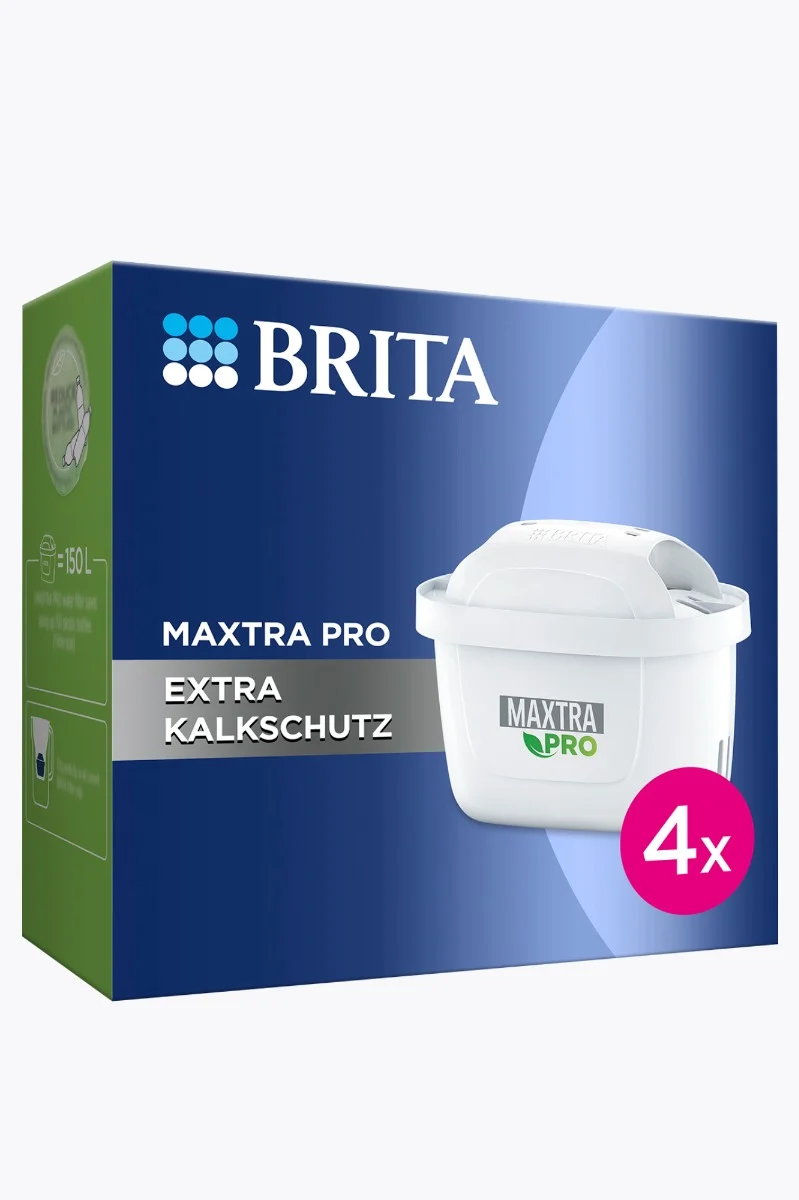 BRITA Wasserfilter-Kartusche MAXTRA PRO Extra Kalkschutz 4er Pack