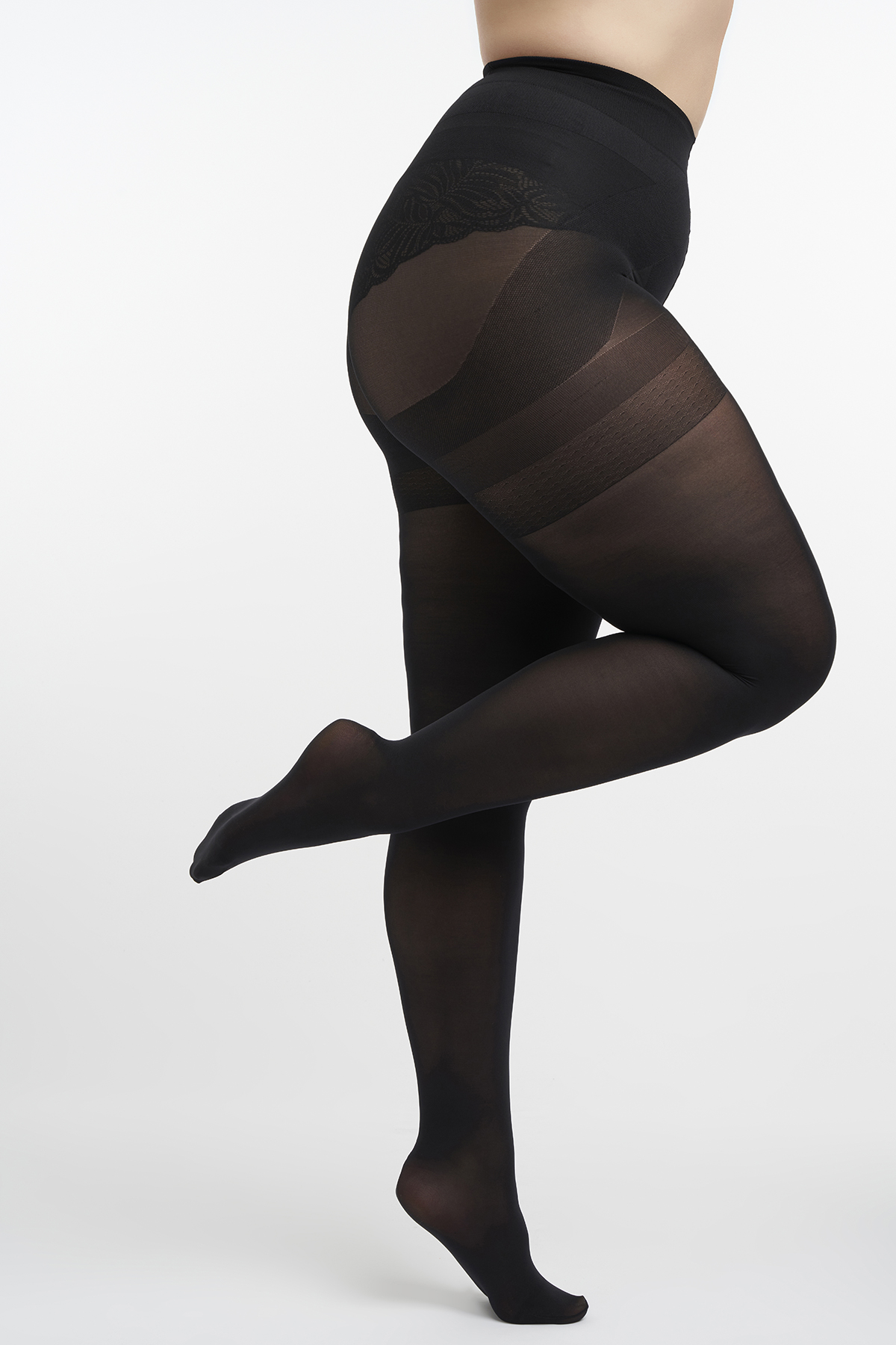 2-pack Shaping panty 90 denier Zwart