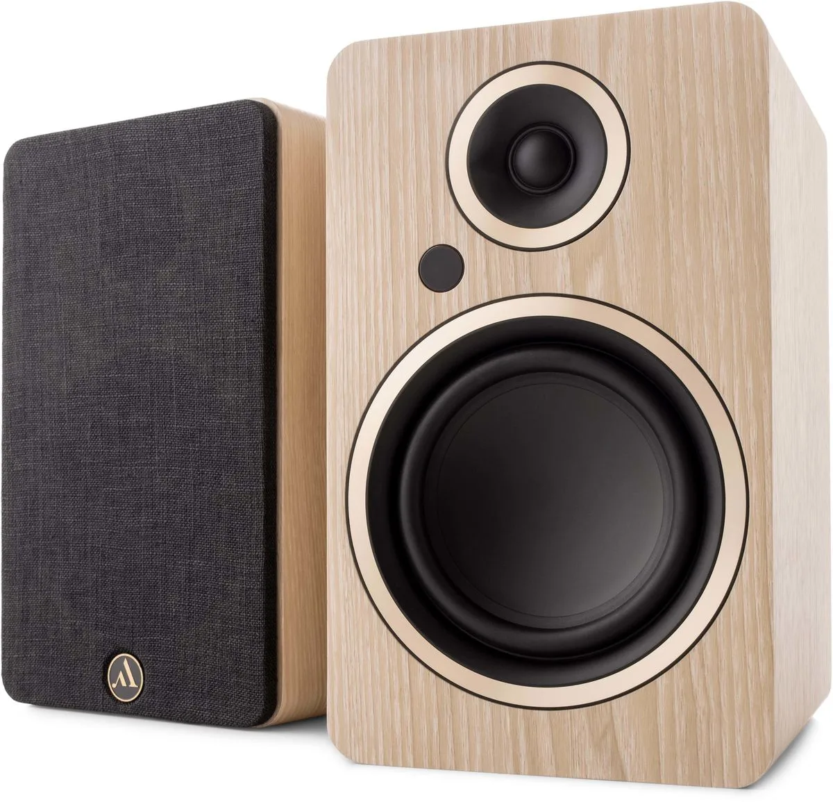 Argon Audio Fenris Active A5 Chêne Clair Enceintes sans fil hi-fi